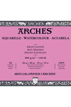 Imprescindible (Must-Have) Bloc Arches 26 x 36 satinado