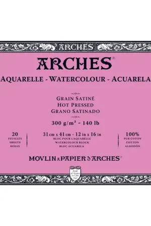 Promoción Bloc Arches 31 x 41 satinado