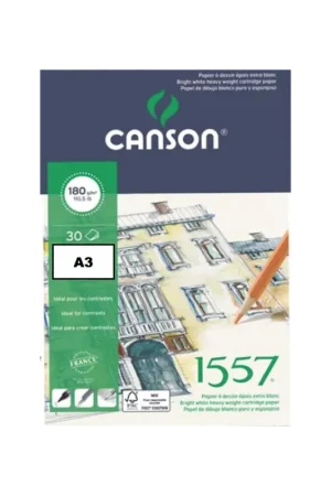 Bloc Canson 1557 180 grs. A3 Lujoso