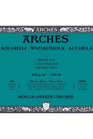 Liquidación Bloc Arches 640 grs 23 x 31