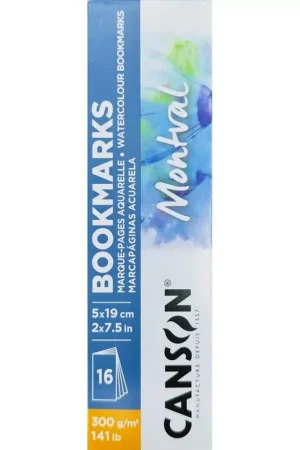 Última Oportunidad Papel marcapáginas acuarelas Montval