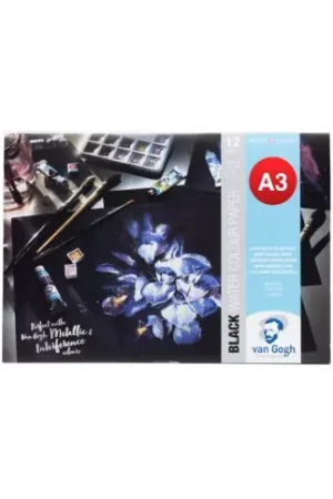 Bloc negro Van Gogh acuarela Bestseller