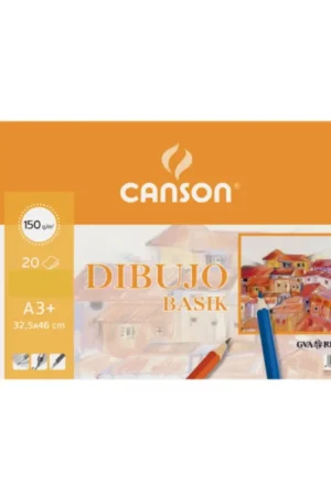 Bloc Papel dibujo Basik 130 grs A3+ Entrega Rápida