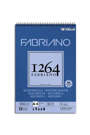 Bloc Fabriano 1264 acuarela A4 Envío Gratis
