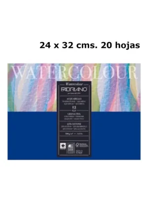 Gran Oferta Bloc Fabriano acuarela 24 x 32 20 hojas