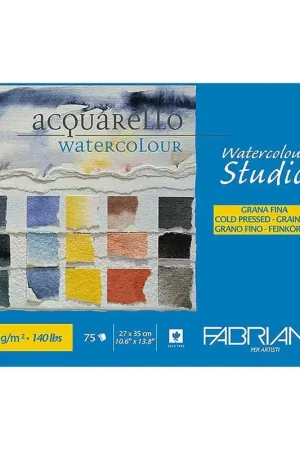 Artesanal Maxi bloc Fabriano acuarela 27 x 35