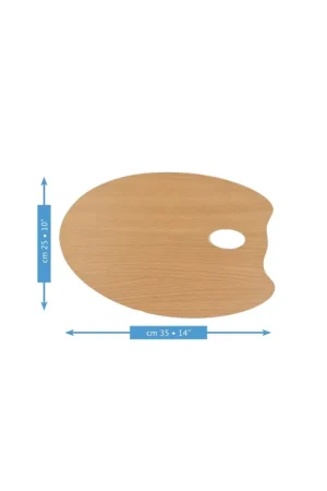 Alta Calidad Paleta Mabef ovalada pequeña