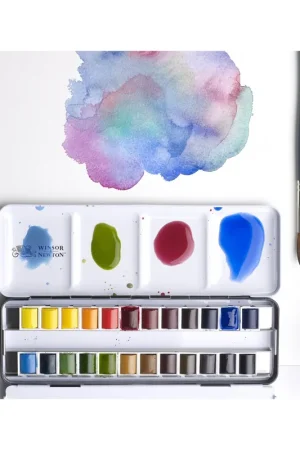 WINSOR & NEWTON PWC CAJA METAL 24 SG AA Stock Limitado