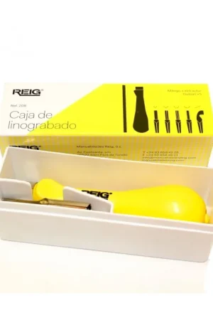 Ordenar Ahora Mismo Caja gubias linóleo Reig 5 puntas