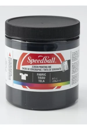 Tinta serigrafia Speedball negro 8oz Popular