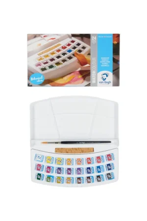 VAN GOGH TIERRA  PLASTIC 24 PANS BOTITAN Exclusivo