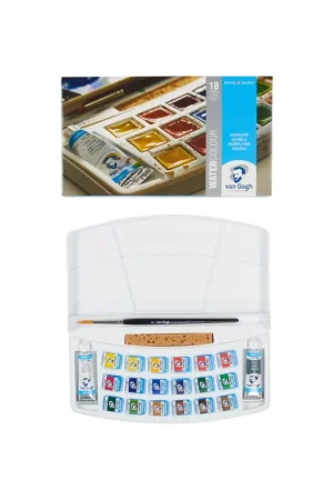 VAN GOGH ESTUCHE PLASTIC 18 PANS Tendencia