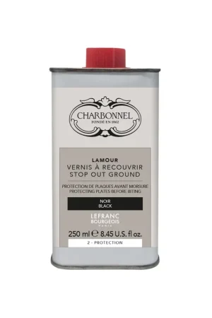 Liquidación Barniz negro recubrir Lamour 250 ml.