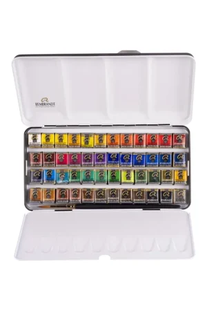 REMBRANDT ESTUCHE METAL 48 PANS De Moda