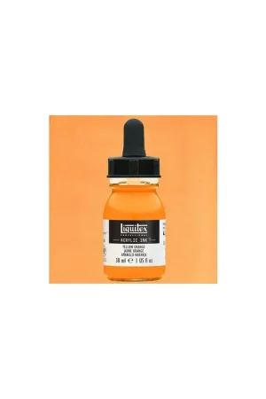 LIQUITEX TINTA ACRILICA 30ML NARANJA AMARILLO Lujoso