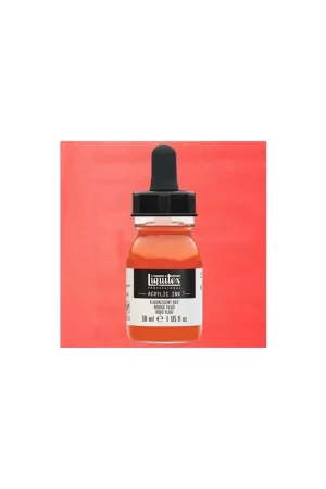 Ocasión Especial LIQUITEX TINTA ACRILICA 30ML ROJO FLUORESCENTE