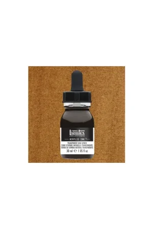 LIQUITEX TINTA ACRILICA 30ML TIERRA SOMBRA NAT TRANSPARENTE Envío Internacional