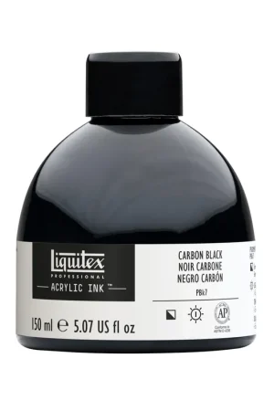 LIQUITEX TINTA ACRILICA 150ML NEGRO DE CARBÓN Directo De Fábrica