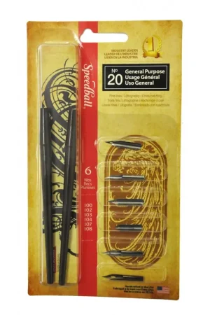 Set plumillas general Speedball Oferta Flash