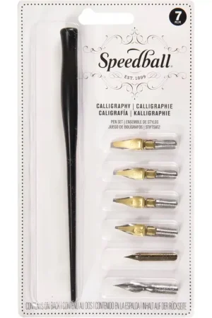Precio Bajo Set plumillas caligrafia Speedball