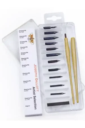 Precio Reducido Caja William Mitchell plumillas artistas