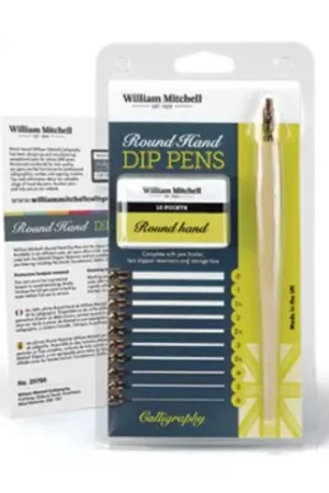 Precio Bajo Set plumillas William Mitchell selección round