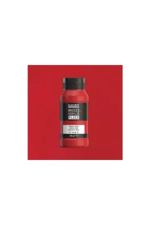 LIQUITEX ACRILICO BASICS FLUIDO 118ML ROJO NAFTOL CARMESÍ De Moda