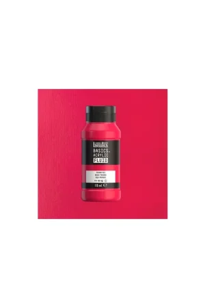 LIQUITEX ACRILICO BASICS FLUIDO 118ML ROJO PRIMARIO Garantía De Devolución De Dinero