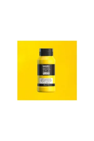 LIQUITEX ACRILICO BASICS FLUIDO 250ML TONO AMARILLO MEDIO DE CADMIO Premium