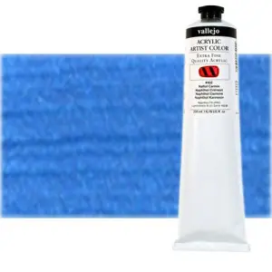 Acrílico Vallejo Artist n. 714 color azul iridiscente (200 ml) Solo Hoy
