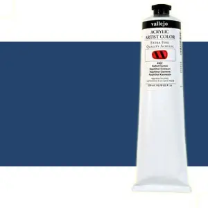 Mayoreo Acrílico Vallejo Artist n. 823 color azul antraquinona (200 ml)