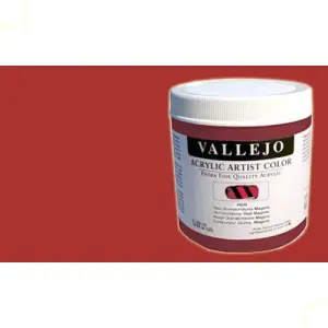 Acrílico Vallejo Artist color rojo carmín permanente (500 ml) Bestseller