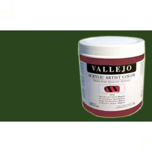 Novedad Acrílico Vallejo Artist n. 408 color verde vejiga (500 ml)
