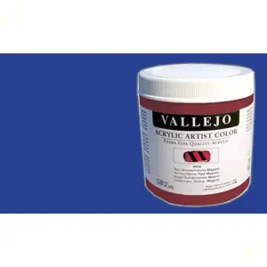 Exclusivo Acrílico Vallejo Artist n. 416 color primario azul cyan (500 ml)