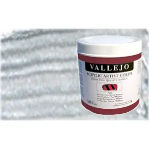 Última Versión Acrílico Vallejo Artist n. 701 color plata (500 ml)