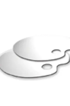 PALETA METACRILATO TRANSPARENTE OVAL 31x21 CM ARTIST Mejor Precio