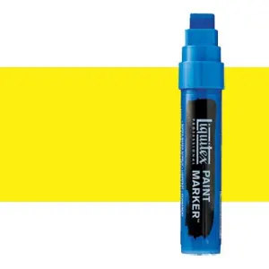 Rotulador Liquitex Paint Marker color tono amarillo de cadmio claro (15 mm) Última Versión