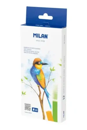 PASTEL SUAVE MILAN ART 12 COLORES Nueva Colección