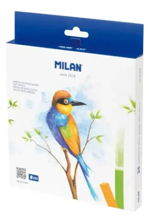 PASTEL SUAVE MILAN ART 24 COLORES No Te Lo Pierdas