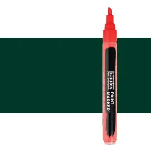 Solo Hoy Rotulador Liquitex Paint Marker color verde ftalocianina sombra azul (2 mm)