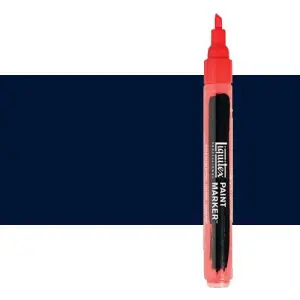 Rotulador Liquitex Paint Marker color tono azul de Prusia (2 mm) Premium