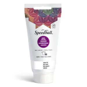 Tinta xilografia textil blanco Speedball 75 ml. Ocasión Especial