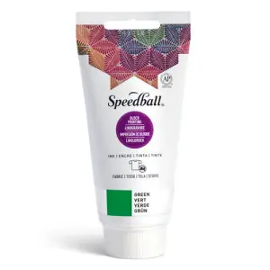 Tinta xilografia textil verde Speedball 75 ml. Comprar En Línea