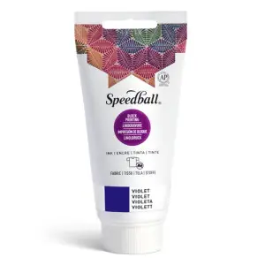 Tinta xilografia textil violeta Speedball 75 ml. Bestseller