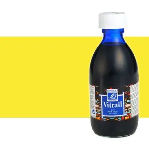 Pintura Cristal Amarillo Vitrail Lefranc, 250 ml.-199 Entrega Rápida