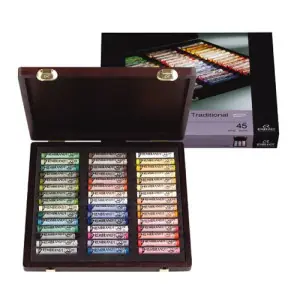 Precio Reducido Caja madera pastel Rembrandt Tradition 45 uds. Paisaje