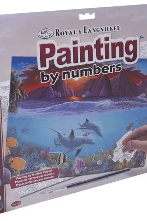 PINTAR POR NÚMEROS R&L OCÉANO 388x286 MM Precio Reducido