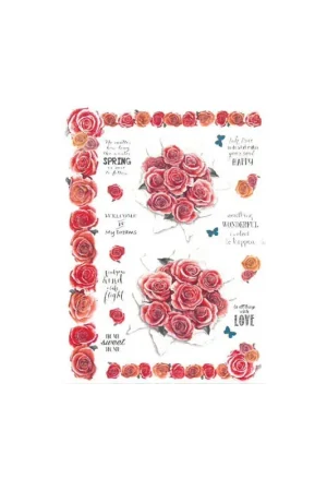 Compra Hoy PAPEL DE ARROZ GIPSY ROSAS DGR 296