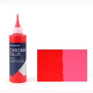 Acrílico La Pajarita 06 Rojo Cadmio Medio Chroma Color (200 ml.) Compra Hoy