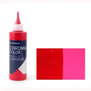 Acrílico La Pajarita 07 Carmín de Alizarina Chroma Color (200 ml.) Precio Económico